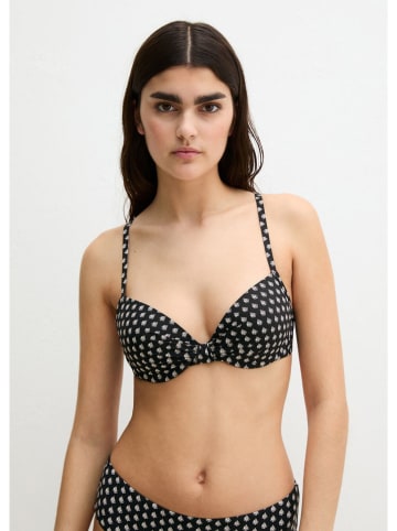 Marc O´Polo Bodywear Bikini-Oberteil in Schwarz/ Weiß