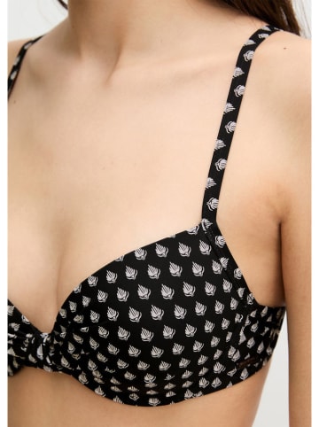 Marc O´Polo Bodywear Biustonosz bikini w kolorze czarno-białym