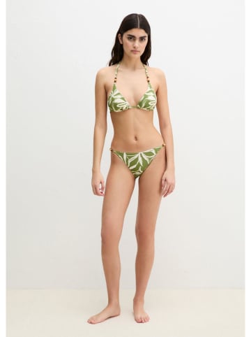 Marc O´Polo Bodywear Figi bikini w kolorze zielono-białym