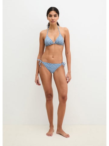 Marc O´Polo Bodywear Bikini-Hose in Hellblau/ Weiß