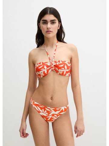 Marc O´Polo Bodywear Biustonosz bikini w kolorze pomarańczowo-białym
