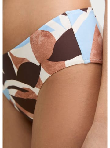 Marc O´Polo Bodywear Figi bikini w kolorze brązowo-błękitno-kremowym