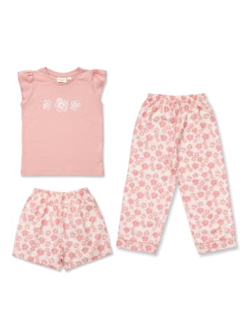 Sense Organics 3tlg. Pyjama-Set in Rosa