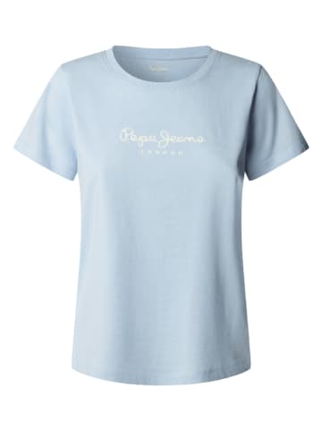 Pepe Jeans Koszulka "Mae" w kolorze błękitnym