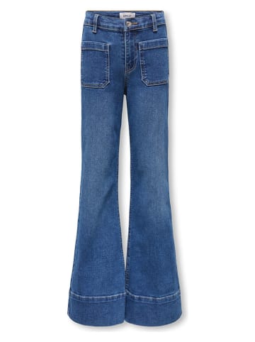 KIDS ONLY Uitlopende spijkerbroek "Cypress" - regular fit - blauw