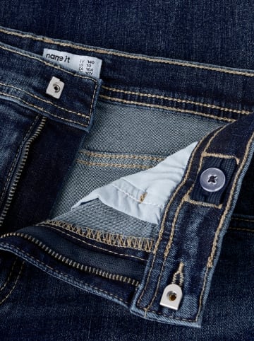 name it Dżinsy - Regular fit - w kolorze granatowym
