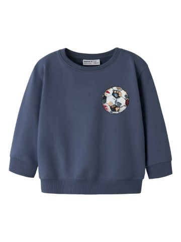 name it Bluza "Louie" w kolorze niebieskim
