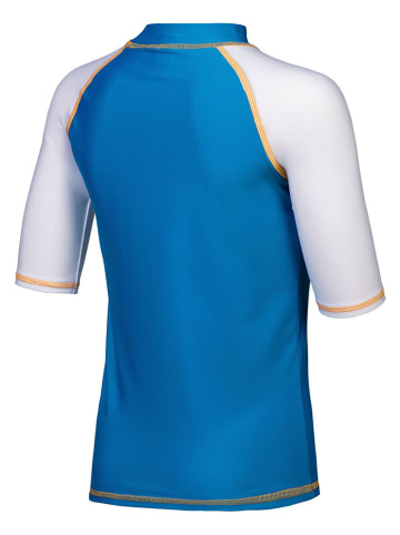 Arena Badeshirt in Blau/ Weiß
