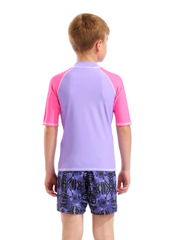 Arena Badeshirt in Lila/ Pink