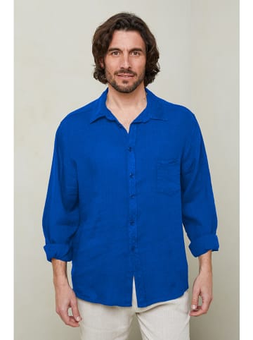 Lin Passion Blouse blauw