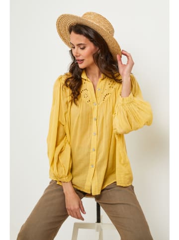 Lin Passion Blouse geel