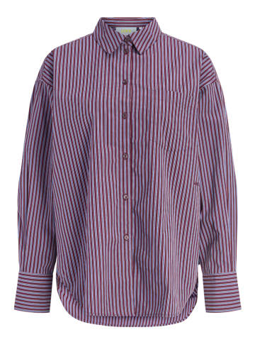 JJXX Hemd "Jamie" in Bordeaux/ Blau