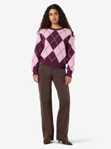 Noisy may Pullover "Acy" in Bordeaux/ Pink