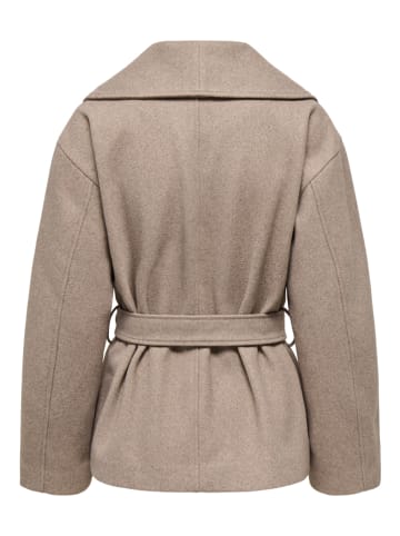 JDY Kurzmantel "Vega" in Taupe