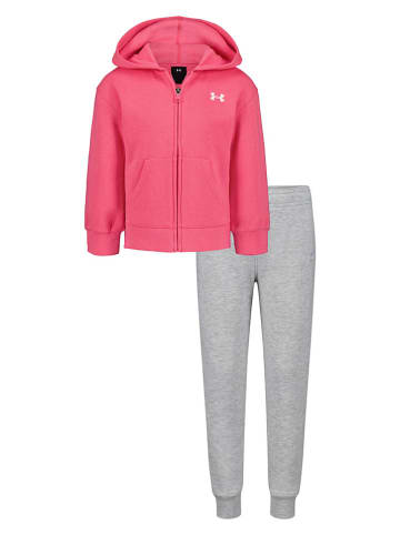 Under Armour 2tlg. Outfit in Pink/ Grau