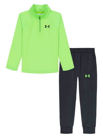 Under Armour Strój sportowy w kolorze zielonym