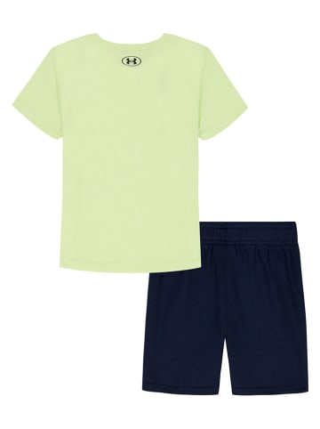 Under Armour 2tlg. Outfit in Gelb/ Dunkelblau