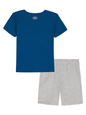 Under Armour 2-częściowy zestaw w kolorze szaro-granatowym