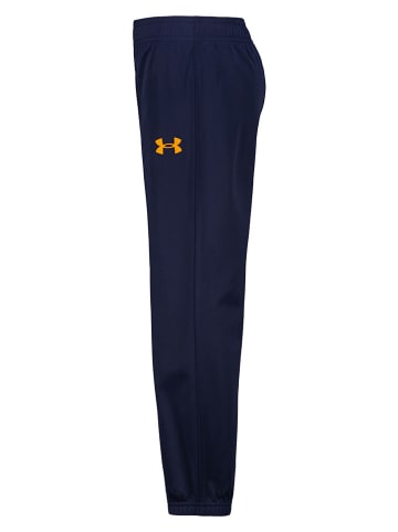 Under Armour Strój sportowy w kolorze granatowo-pomarańczowym