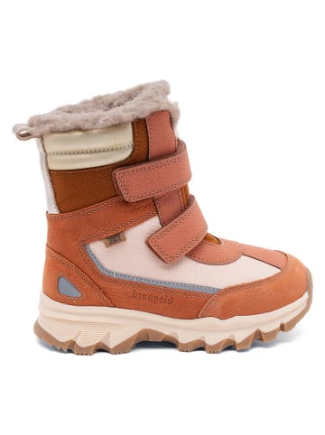 bisgaard Boots in Hellbraun/ Creme