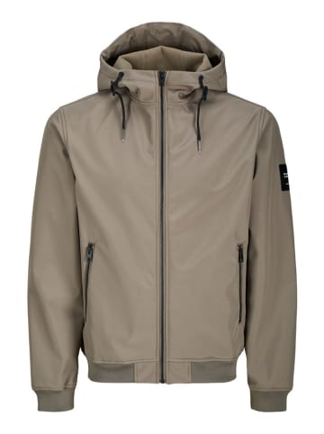 Jack & Jones Kurtka softshellowa w kolorze beżowym