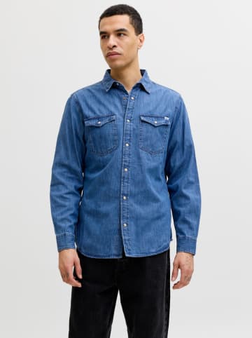 Jack & Jones Koszula dżinsowa - Regular fit - w kolorze niebieskim