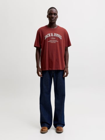 Jack & Jones Koszulka w kolorze bordowym