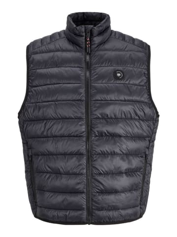 Jack & Jones Doorgestikte bodywarmer antraciet