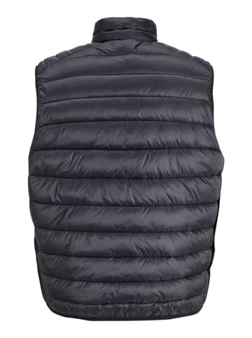 Jack & Jones Kamizelka pikowana w kolorze antracytowym