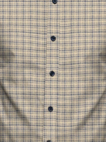 ONLY & SONS Junior Blouse "Gudmund" beige/donkerblauw