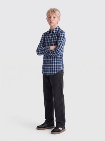 ONLY & SONS Junior Koszula "Gudmund" w kolorze granatowym