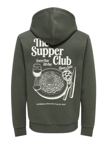 ONLY & SONS Hoodie in Khaki