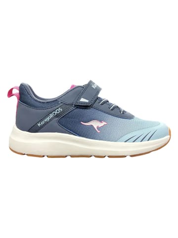 Kangaroos Sneakersy "KB-Rida EV" w kolorze błękitno-różowym
