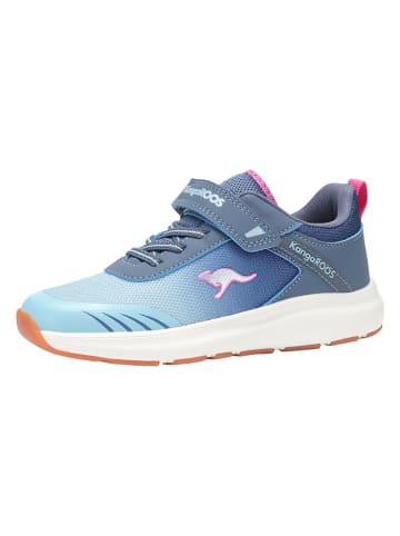 Kangaroos Sneakersy "KB-Rida EV" w kolorze błękitno-różowym