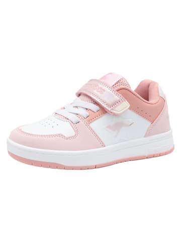 Kangaroos Sneakers "Dash" in Weiß/ Rosa