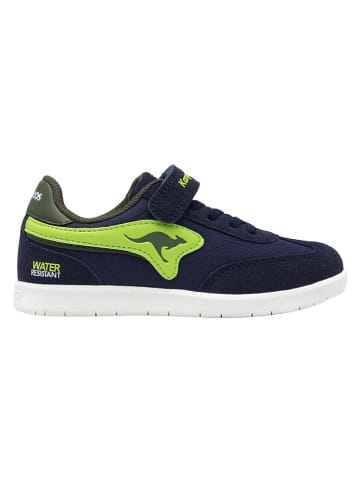Kangaroos Sneakersy "Pardo" w kolorze granatowo-zielonym
