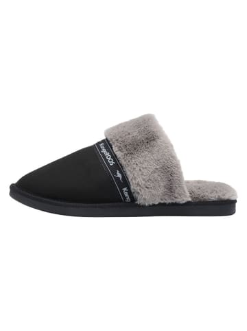 Kangaroos Hausschuhe "Nami" in Schwarz