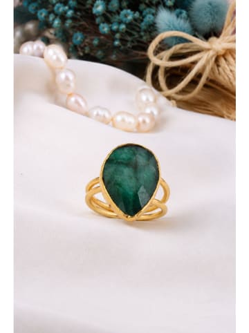 Pierres delicates Vergold. Ring mit Edelstein