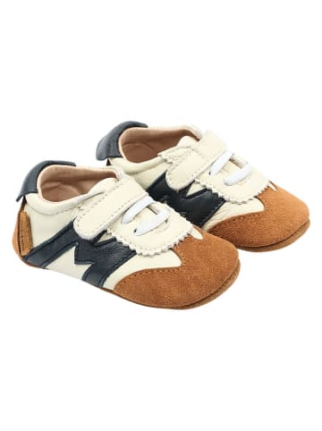 mikk-line Sneakers in Creme/ Dunkelblau