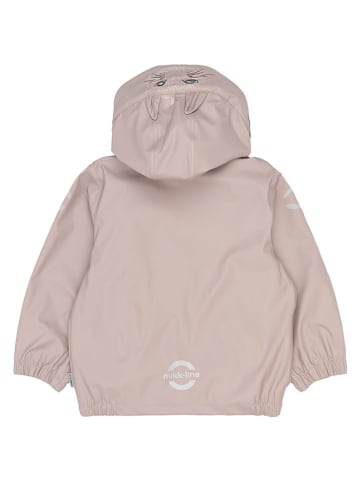 mikk-line 2-delige regenoutfit beige