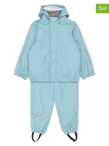 mikk-line 2tlg. Regenoutfit in Hellblau