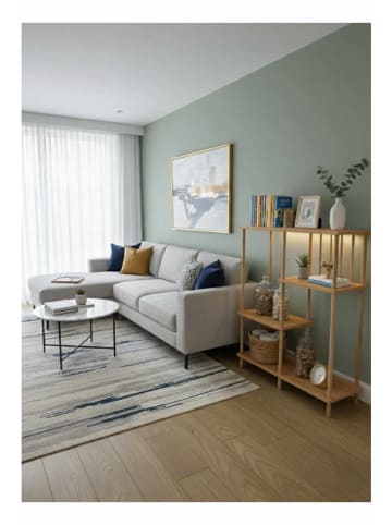 Evila Bücherregal "Peka220" in Hellbraun - (B)85 x (H)106 x (T)30 cm