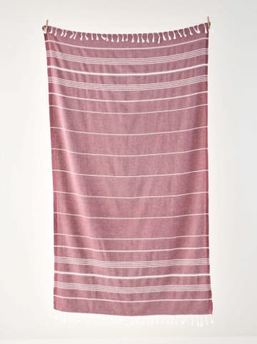 BELLA MAISON Strandlaken "Alona" lichtroze - (L)160 x (B)90 cm