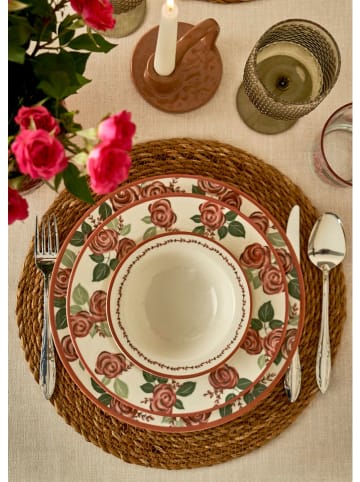 BELLA MAISON Suppenschale ''Rose'' in Weiß/ Rosa - Ø 15 cm