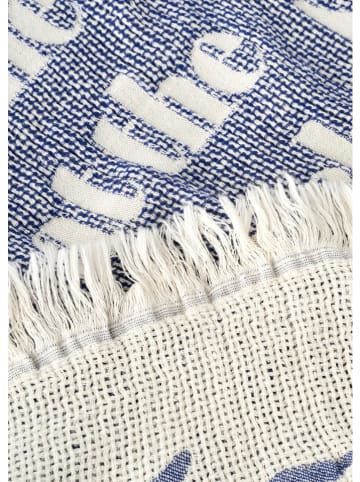 BELLA MAISON Strandtuch "Meet Me" in Blau - (L)160 x (B)90 cm