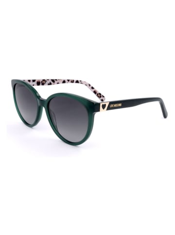 Love Moschino Dames zonnebril groen/donkerblauw