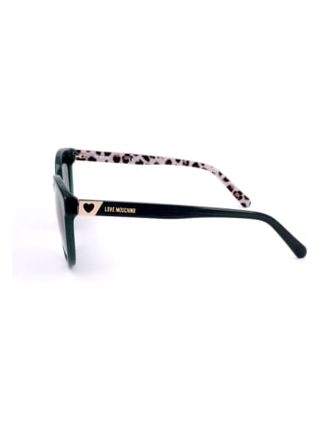 Love Moschino Dames zonnebril groen/donkerblauw