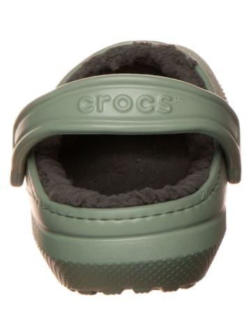 Crocs Clogs "Classic Lined" in Grün