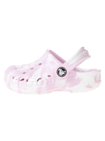 Crocs Clogs "Baya Marbled" lichtroze