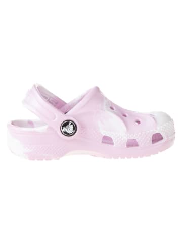Crocs Clogs "Baya Marbled" lichtroze